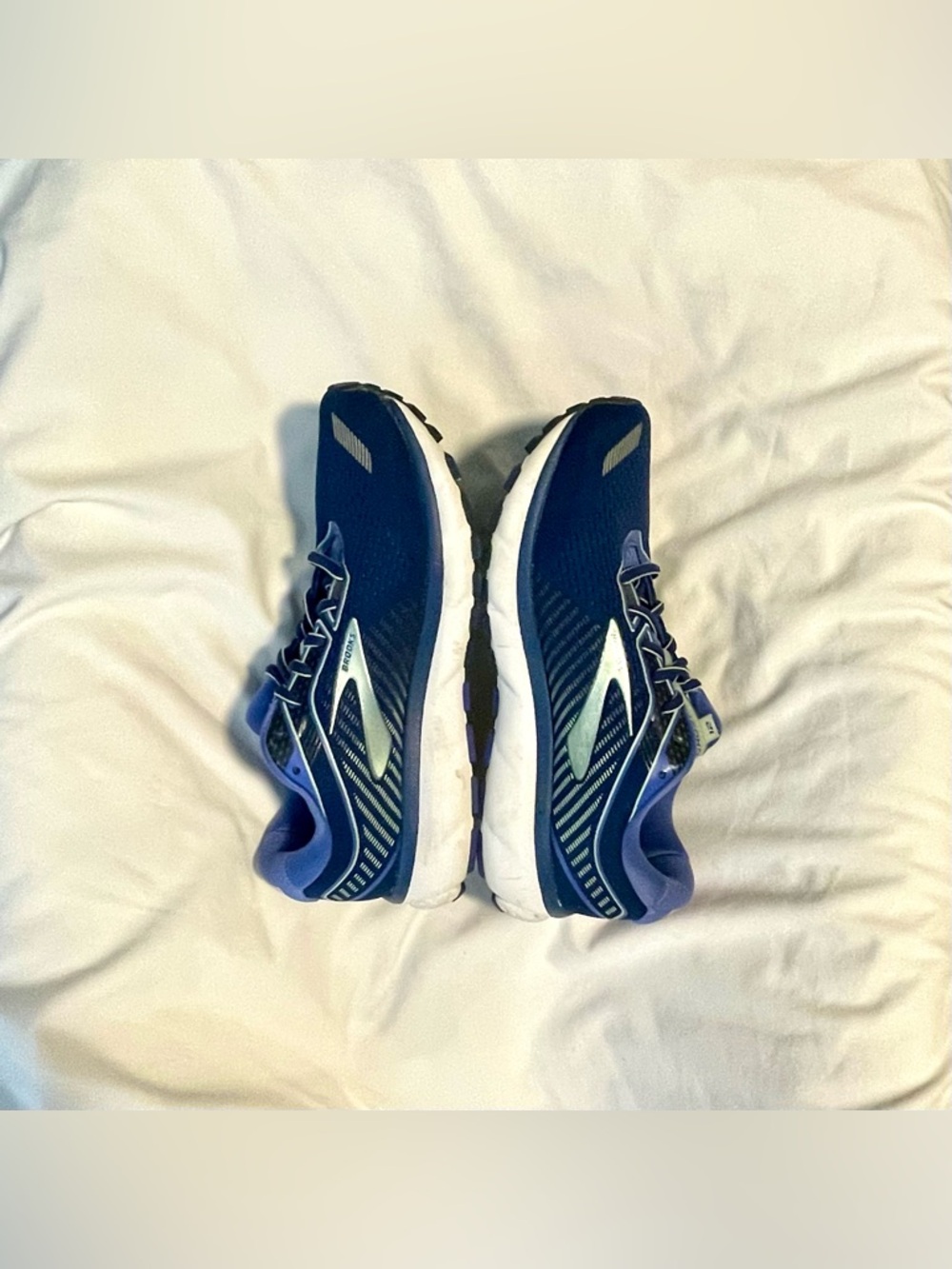 Brooks Ghost 12 Running Shoes - Women’s Size 8W - Blue Mesh - 1203051D413 - Picture 5 of 8